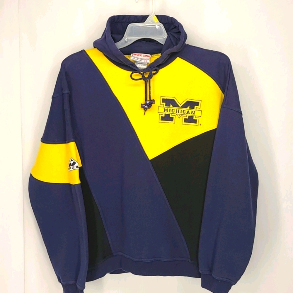 VINTAGE APEX ONE MICHIGAN HOODIE L